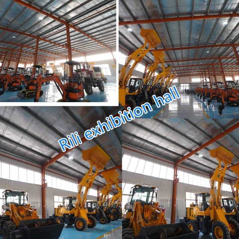 Excavator Used for Garden Household Shovel Mix Concrete with CE Certificate Mini Excavator