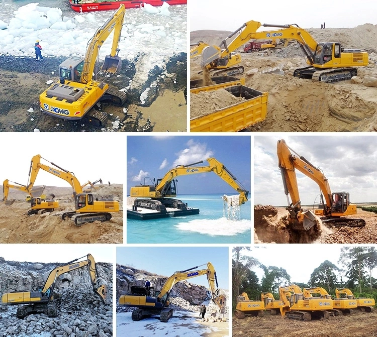XCMG Excavator Xe215s Amphibious Excavator