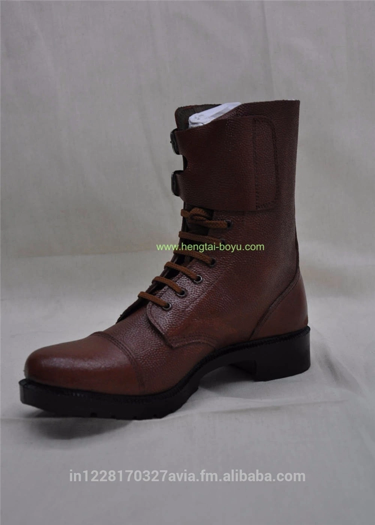 First Leather and Rubber Outsole First Leather Military Boots