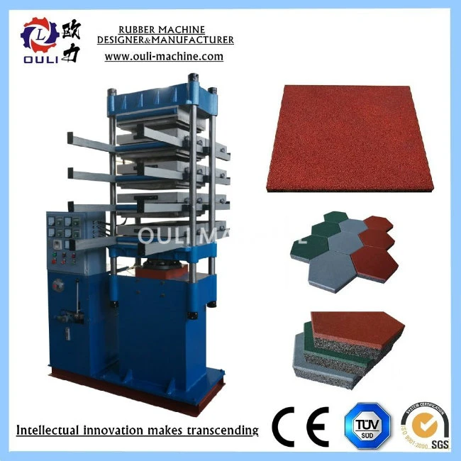 Waste Tire Recycling Machine From Waste Tire to Rubber Powder to Rubber Floor Mat Line