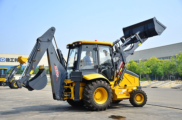 XCMG Manufacturer Xc870HK Chinese 4X4 Mini Small Tractor Excavator Wheel Backhoe Loaders with CE Price for Sale