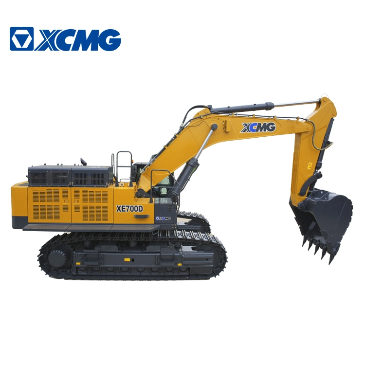 XCMG Factory 70 Ton 4.6 Cbm Xe700d Large Hydraulic Crawler Crawler Mining Excavator Price