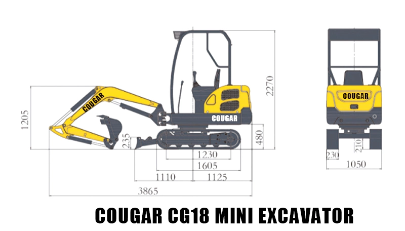 0.8 Ton 1 Ton 2 Ton 3 Ton Mini Excavator Digging Hydraulic Small Mini Digger Machine Prices for Sale
