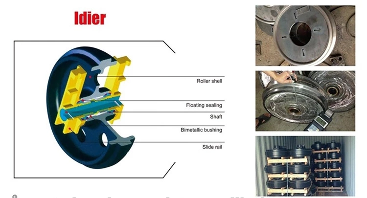 Kato Excavator Track Idler Wheel Tension Spring for HD250