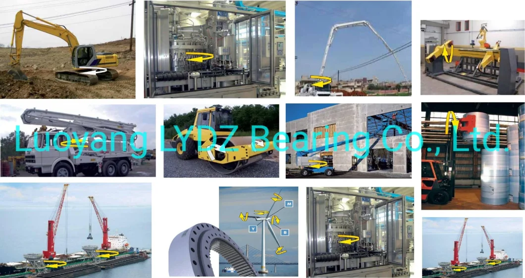 011.20.280  Slewing Ring Bearing Rotary Conveyor Medium Crane Excavator
