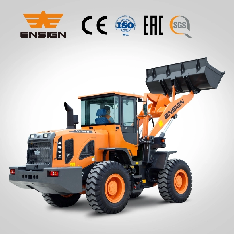 Ensign Construction Machinery 4.0 T Wheel Loader (excavator partner) with Ce, Rops&Fops Cabin