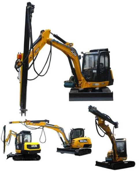 Excavator Mounted Drill Rig Attachment Pd90 Reasonable Price