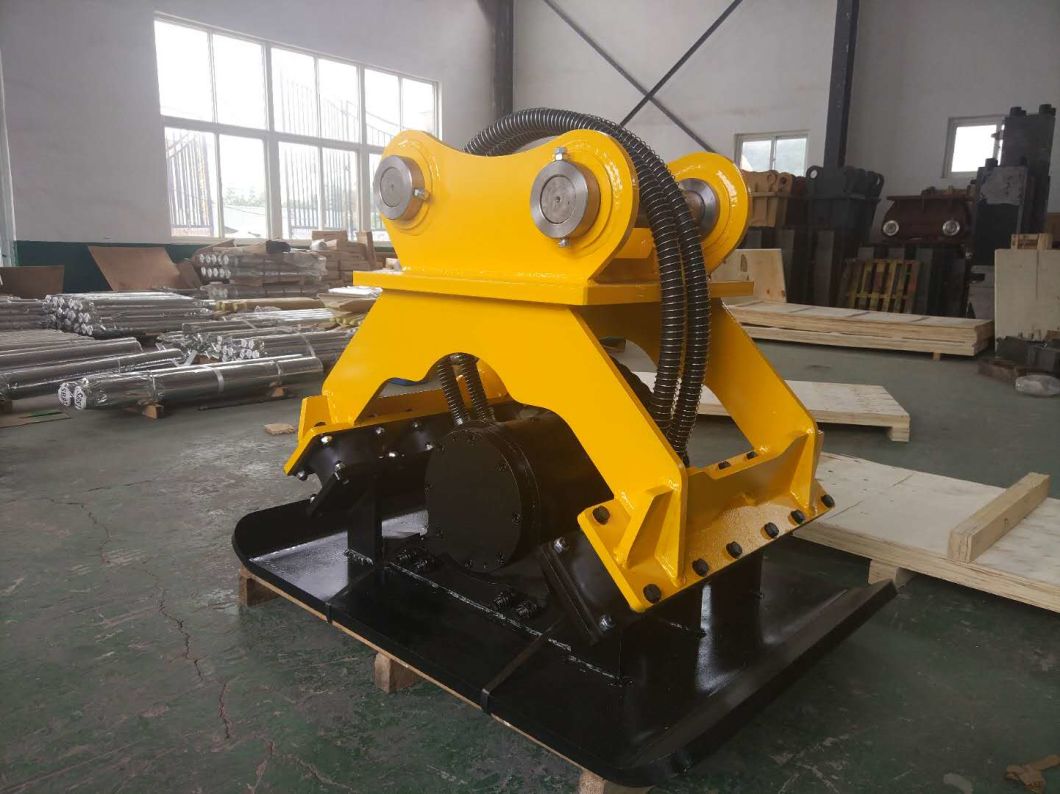 High Quality Excavator Mounted Hydraulic Vibrator Compactor for Soil Plate Compactor