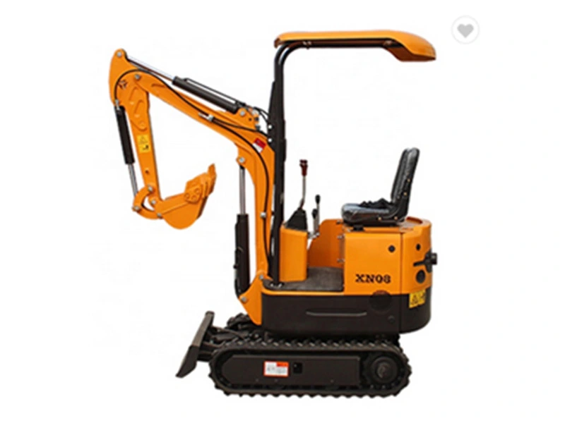 Mini Excavator 0.8t Small Digger 1ton Excavator with Rubber Track