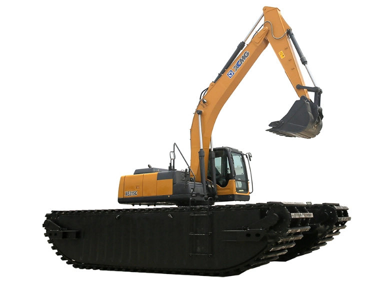 XCMG Official 21 Ton Amphibian Floating Excavator Xe215s