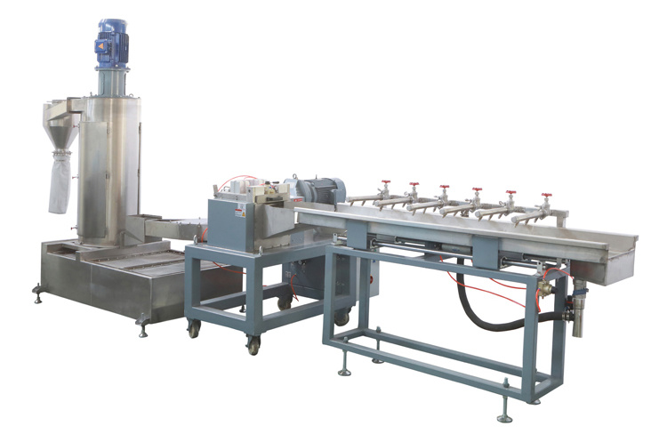 Automatic Strand Pelletizing Plastic Recycling Extruding Machine