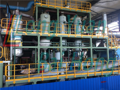 High Performance No Pollution Waste Tyre Plastic Rubber Pyrolysis Machine