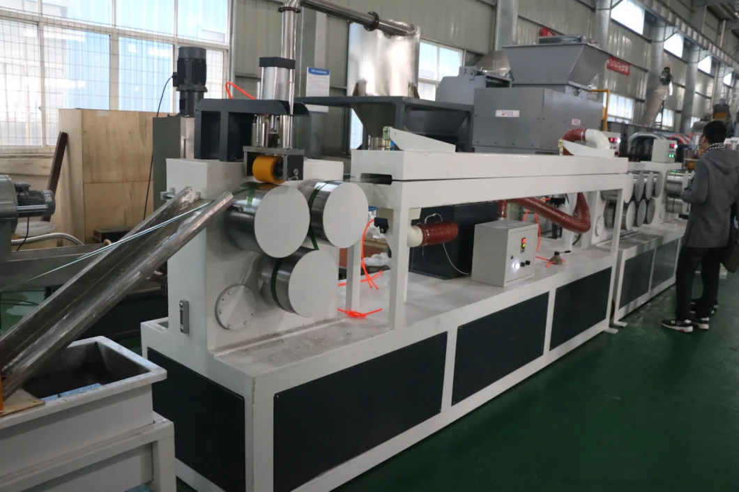 Single Screw Extruder For PET Belt Strapping Band PP Strapping Making Machine Line