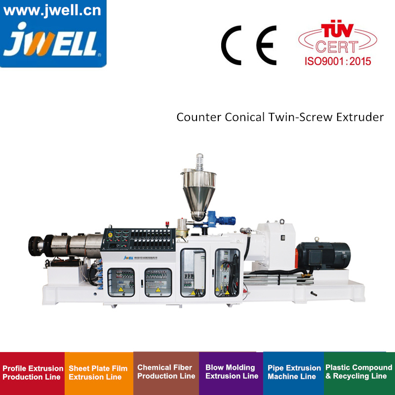 China Jwell High Efficiency Single Screw Extruder/Extrusion Line/Machine Price List