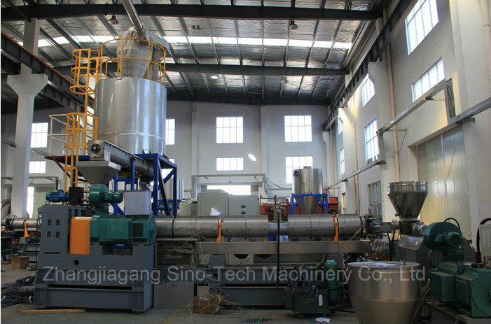 Water-Cooling Type Double-Stage PP/PE/Pet Plastic Recycling Machine