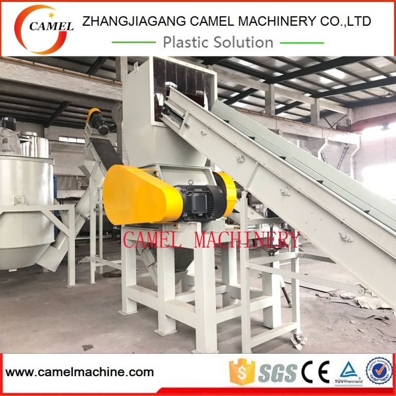 Plastic Film Bottle Plastic Bag Crusher Recycling and Washing Machine