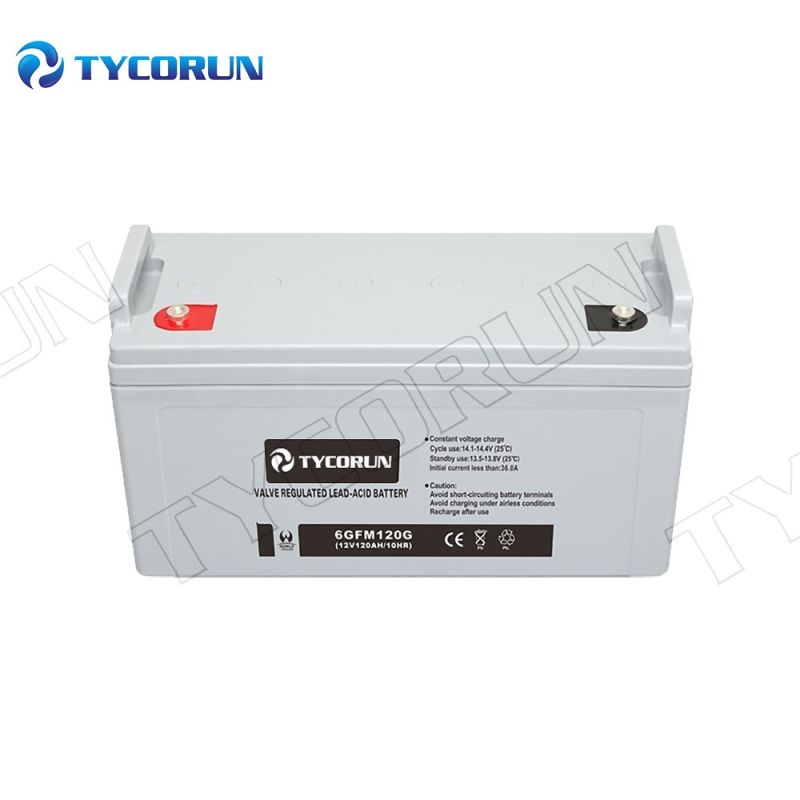 Tycorun for UPS Long Life 12V Batteries Lead Acid Deep Cell Battery Sealed 250ah 60V/ 20ah Lead Acid Gel Battery