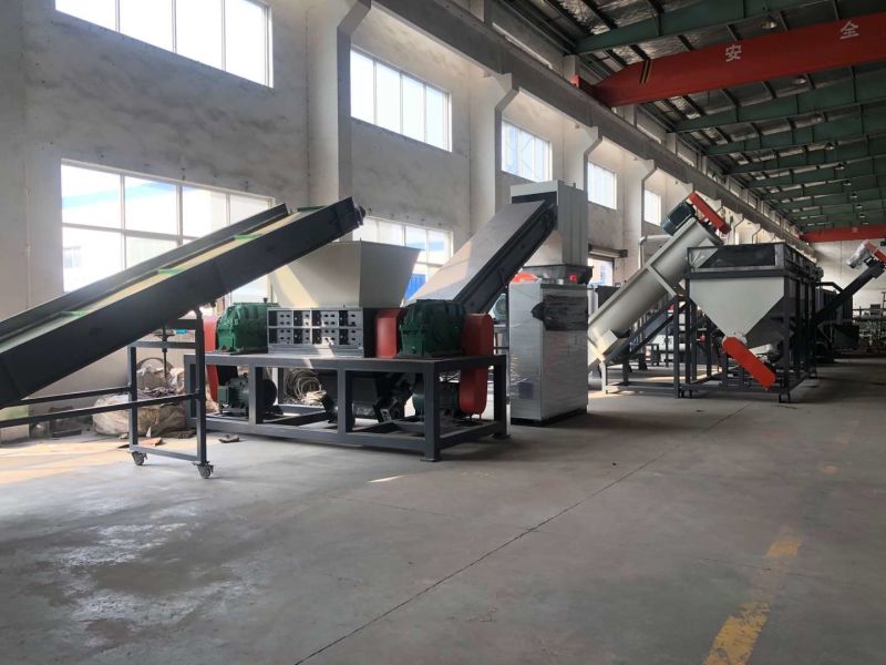 Post-Consumer PP PE Film Bag Washing Machinery Plastic Waste Recycling