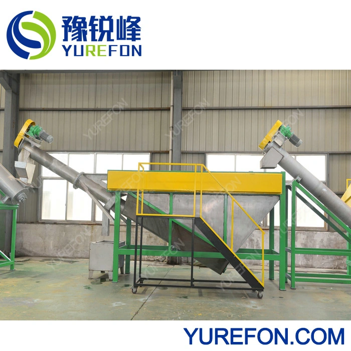 Plastic Caps Pet Type Plastic Waste Crushing Washing Recycling Machine Stainless Steel Made