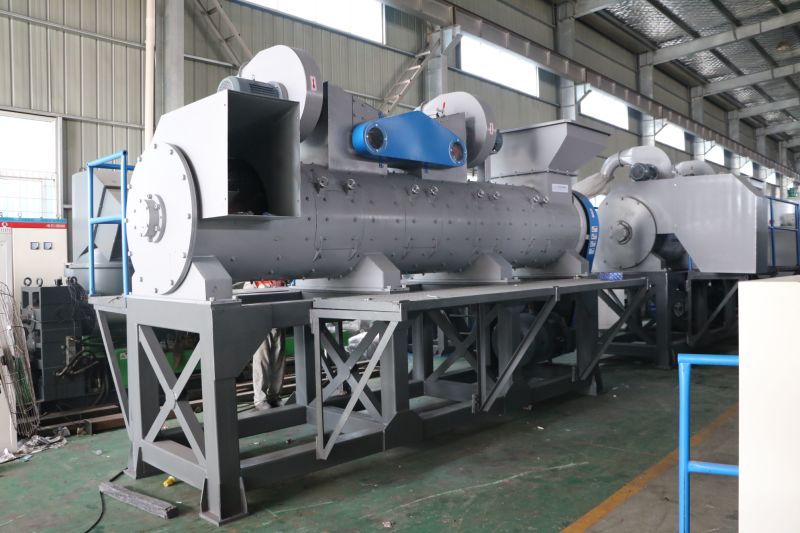 waste rigid pet bottle plastic recycling machine