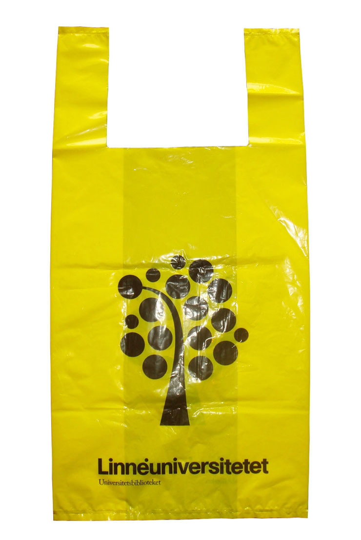 Printed T-Shirt Bags, Vest Plastic Bags for Shopping (FLT-9610)