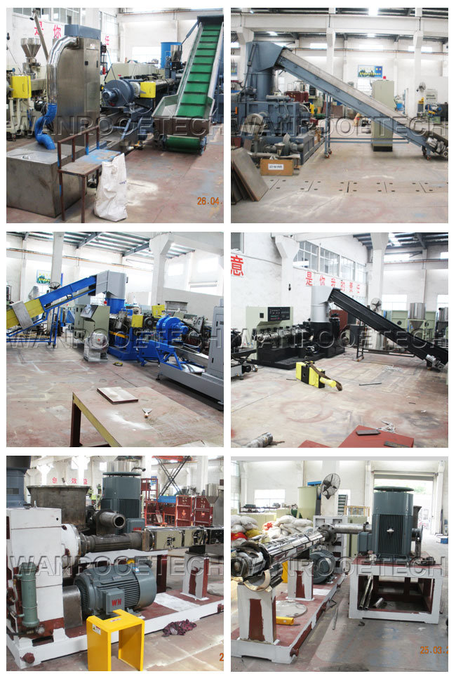 PP/PE/PS/LLDPE Recycling Plastic Film Pelletizing Equipment/Machine