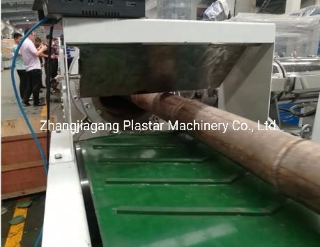 Plastic Coated Bamboo Poles Extruding Machine/Customized Plastic Coating Extruder