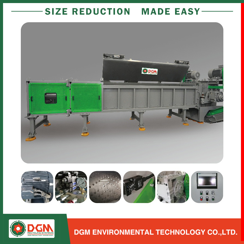 Recycling Machine Bundled Small Caliber Pipe Plastic Recycling Shredder