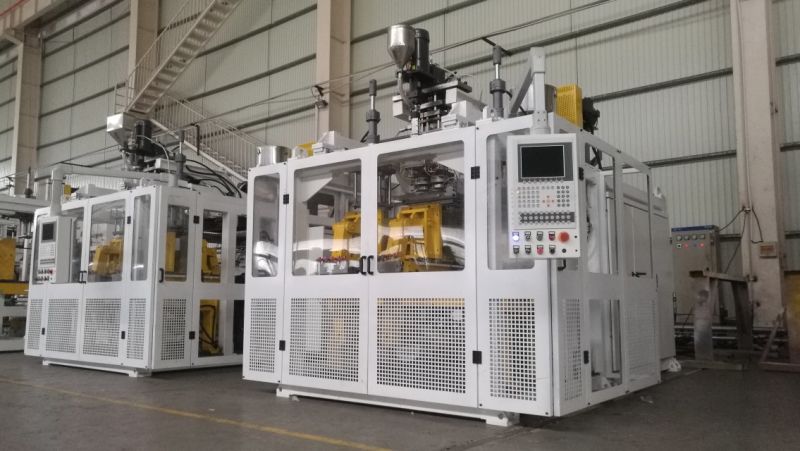 Double Station for 8L Buckets Extrusion Plastic Moulding Machine