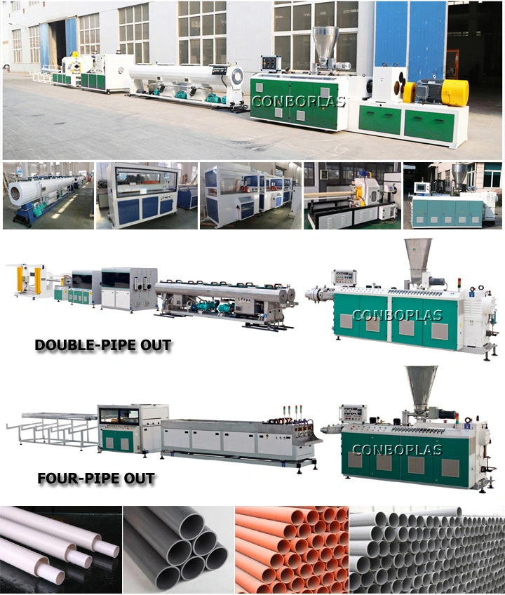 Plastic Extruder Machine Double Screw Extruder PVC Pipe Extruder Machines