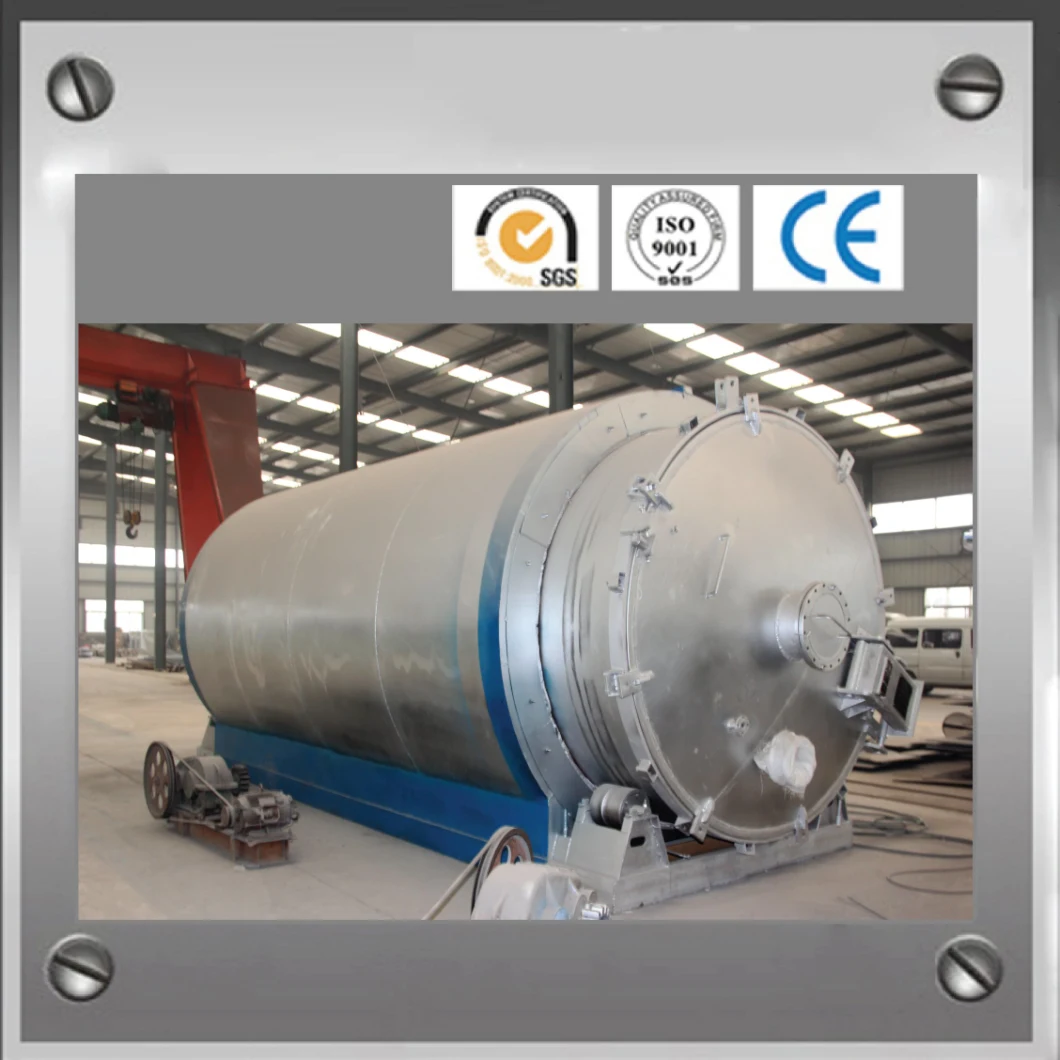 Environmental Friendly Waste Rubber/Plastics/Tires Pyrolysis/Recycling Machine with Ce, SGS, ISO