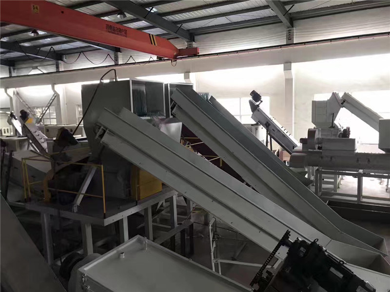 Efficient Recycling Pet Plastic Recycling Washing Machine with PLC Control