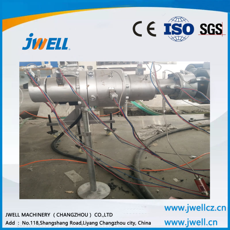 Jwell PE/HDPE/Mpp/PPR/PVC The First Choice High Speed and Good Flexibility Plastic Machine/Plastic Extruder Machine