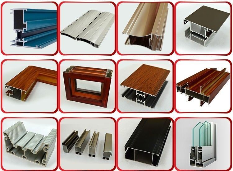 for Windows and Doors Extrusion Frame Aluminum Extrusion Profiles