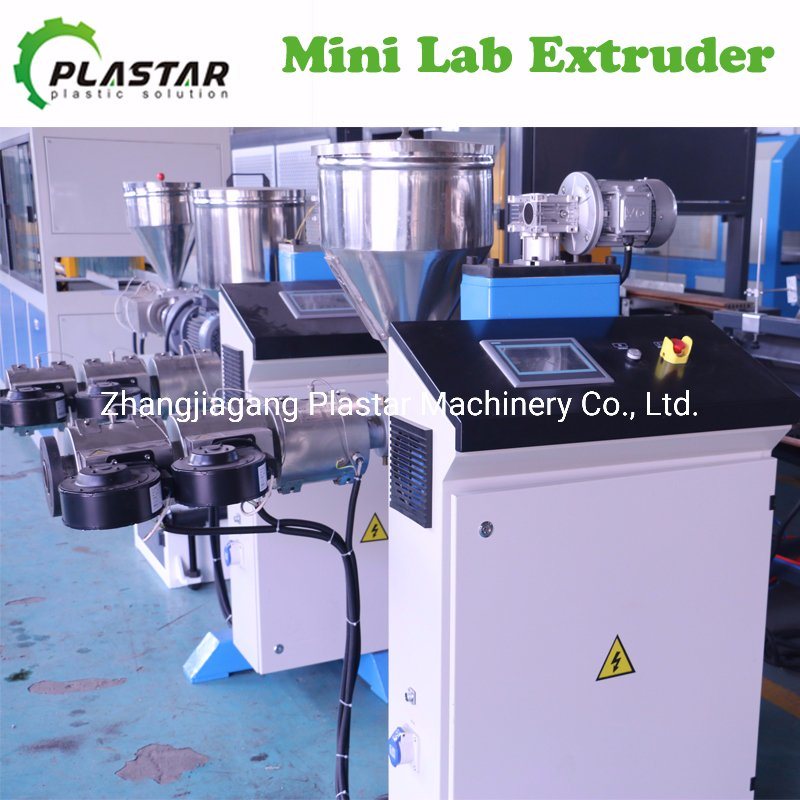 Sj25 Sj30 Small Mini Lab Single Screw Plastic Extruder