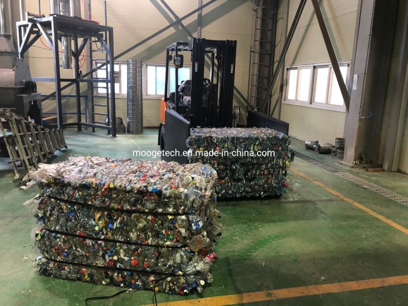Plastic bottle recycling machine for pet waste dirty bottle