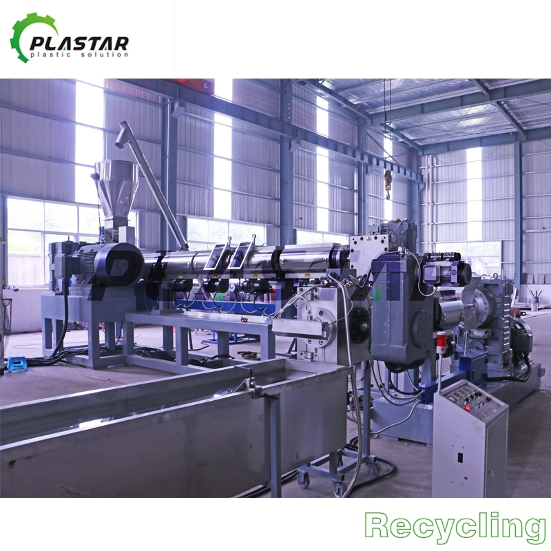 Bottle Flakes Recycling Machine/Pet Bottle Flakes Pelletizing Machine/Pet Bottle Recycling Machine to Pellets