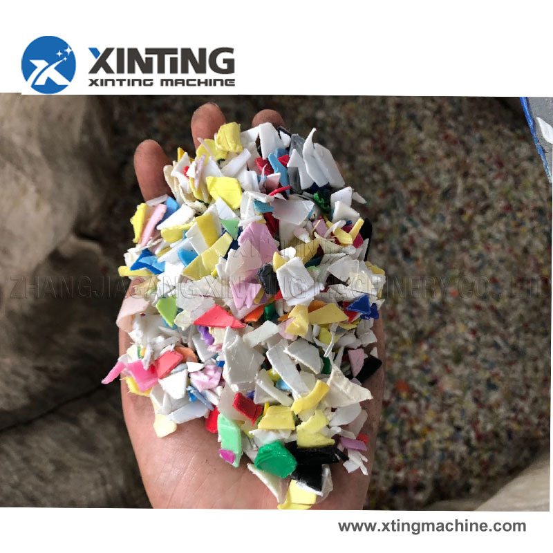 PP PE Waste Plastic Films Woven Bags Washing Line Plastic Recycling Machine