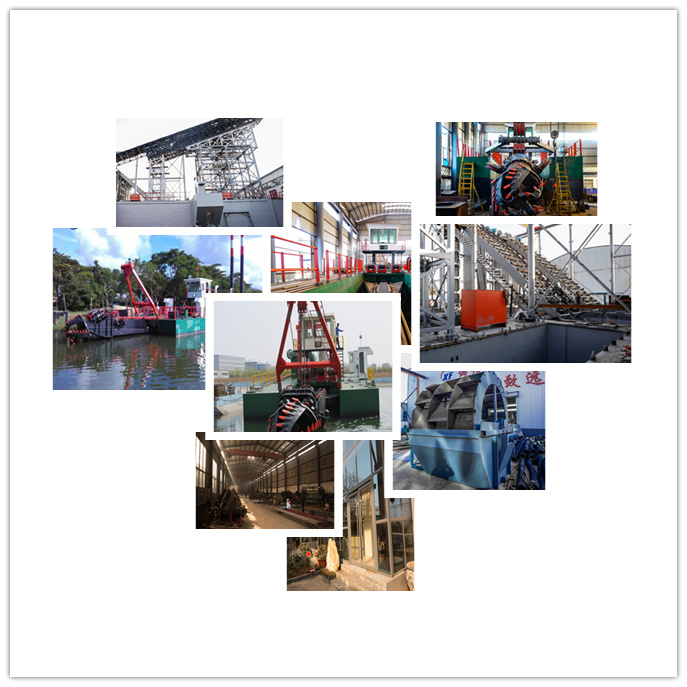 High Capacity High Cutter Suction Dredger for Sale