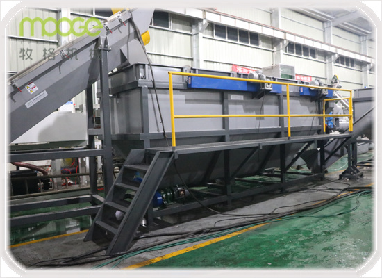 PE PP waste plastic recycling machine with high quality