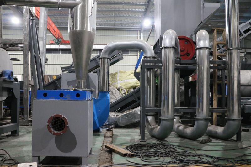 waste rigid pet bottle plastic recycling machine