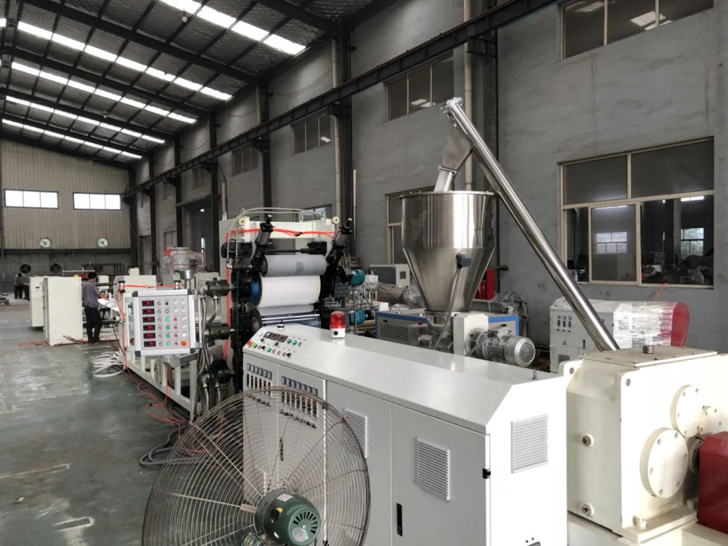 PVC Plastic Sheet Extruder Machine with CE ISO Certificates