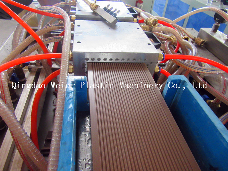 PE/PP Wood Plastic Profile Making Machine