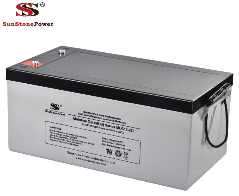 Rechargeable Battery Sealed Lead Acid Battery Sunstone Brand 12V 250ah Solar Battery