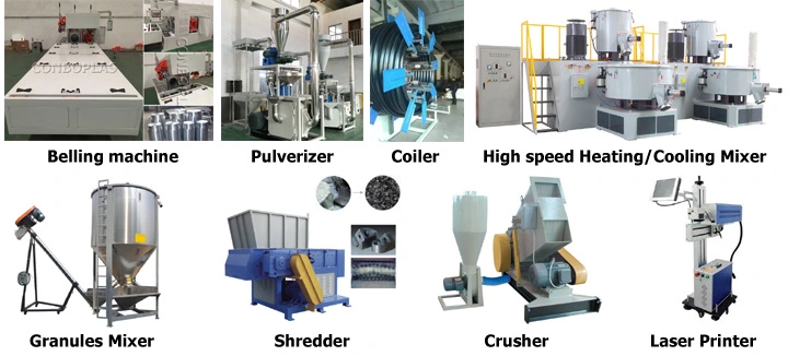 Plastic Extruder Machine Double Screw Extruder PVC Pipe Making Machines