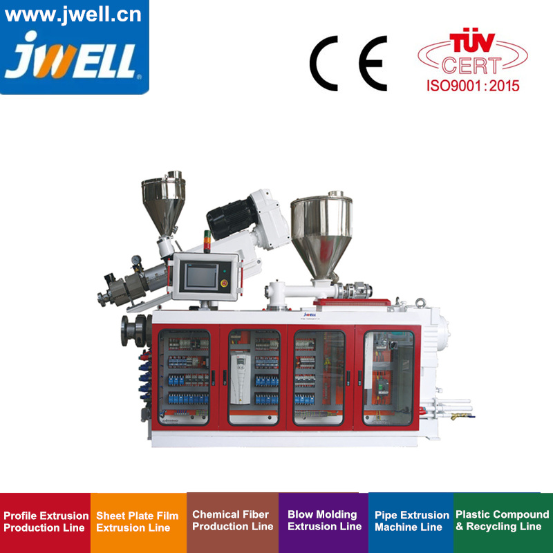 China Jwell High Efficiency Single Screw Extruder/Extrusion Line/Machine Price List