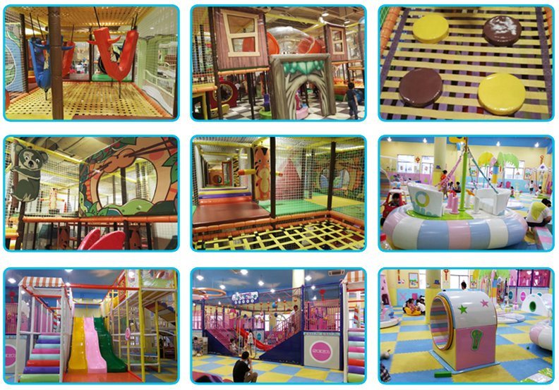Fantastic Used Plastic Indoor Playground Equipment with Ball Pool for Sale