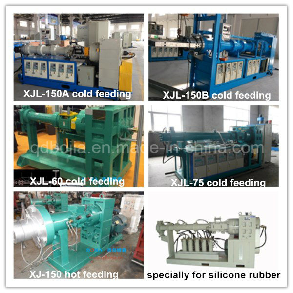 Hot Feeding Rubber Extruder Machinery/Rubber Extrusion Machine