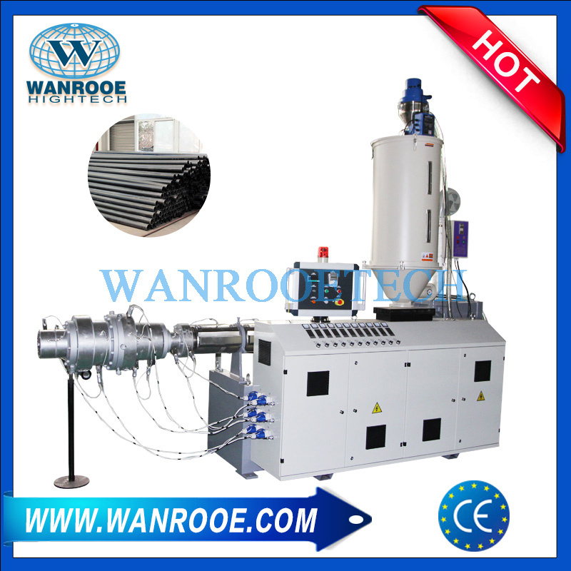 Plastic Extruder Production Line PE HDPE Pipe Making Machine