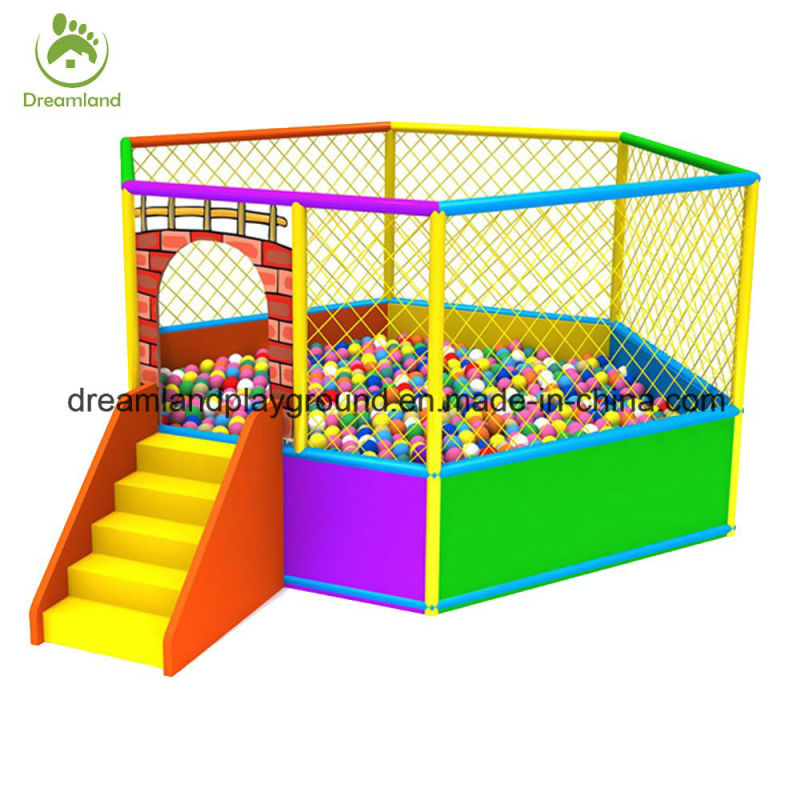 Fantastic Used Plastic Indoor Playground Equipment with Ball Pool for Sale
